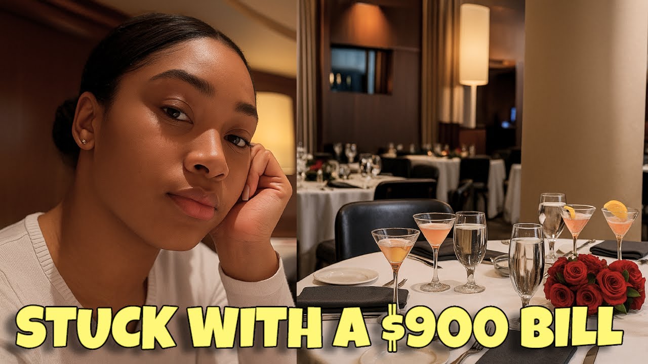 Её друзья поужинали и сбежали… Теперь она застряла со счётом в 900 долларов