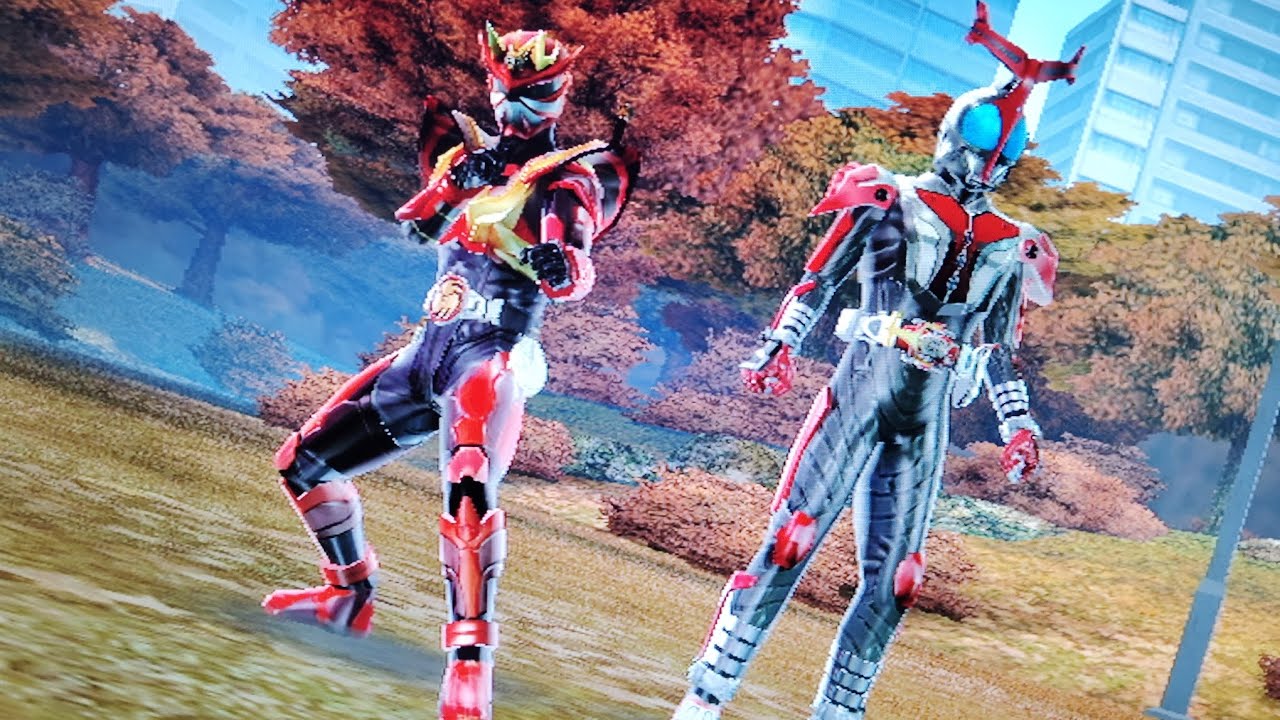 仮面ライダー超クライマックスヒーローズ　アーケードモード　仮面ライダー装甲響鬼＆仮面ライダーカブトハイパーフォーム