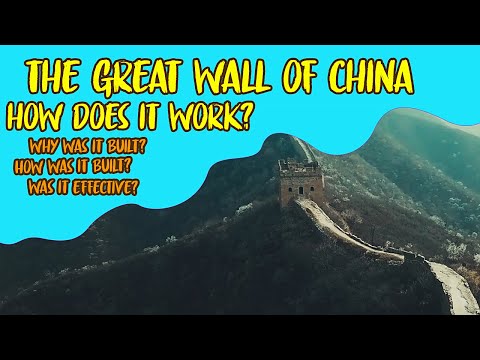 #ChineseHistory #中國歷史 |How and Why the Great Wall of China built? Was it effective?長城到底有什麼作用？如何建造長城？