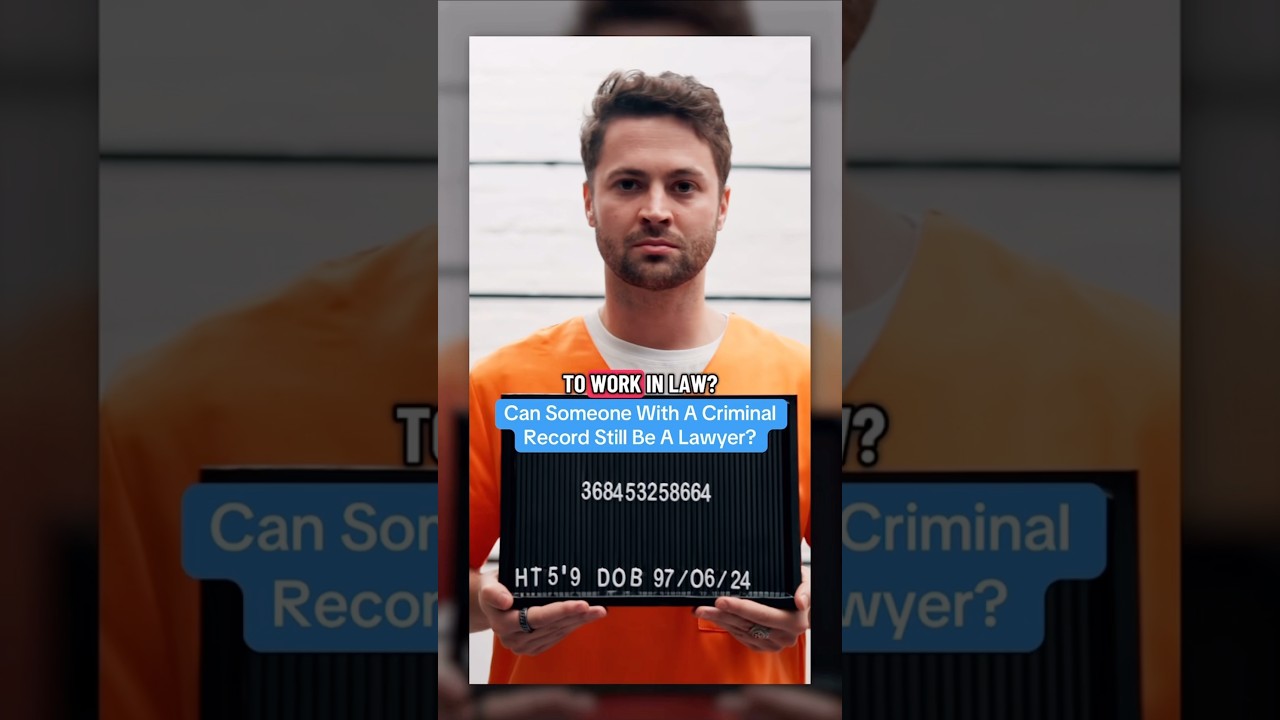 Can Criminals Become Lawyers? 🤔