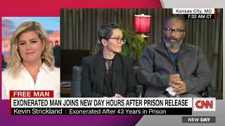 Kevin Strickland speaks with CNN's Brianna Keilar about visiting his mother's grave.