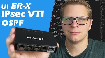 Ubiquiti ER-X IPsec Route-Based VPN VTI + OSPF
