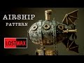 How to Make a Steampunk Airship Christmas Tree Decoration