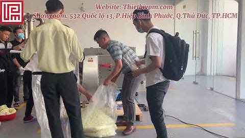 Máy cắt củ quả tốc độ cao, Máy cắt hạt lựu, Máy cắt cải bắp