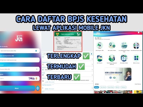 Cara daftar online bpjs kesehatan di aplikasi mobil jkn