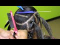 Extra Jumbo Box Braids | Rubber Band Method | Tiffani Renae