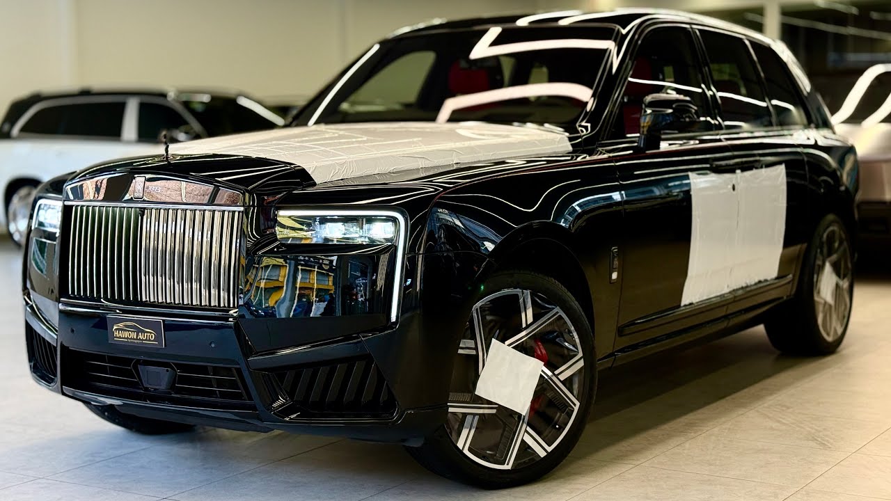 New 2025 Rolls Royce Cullinan Black Badge The Top Hight End Business Class SUV | Hawon Auto 