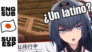 JAPANESE VTUBER is SURPRISED to see a LATINO in her CHAT