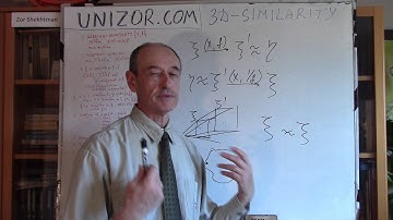 Unizor - Geometry3D - 3D Similarity