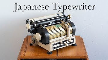 RARE Japanese Toshiba Typewriter