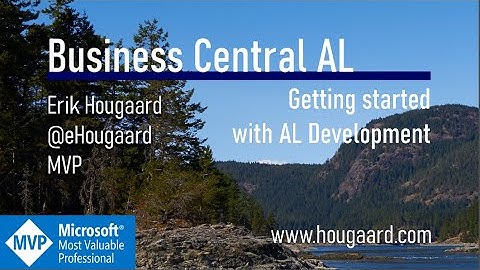 Getting started with Business Central AL Development