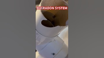 DIY Radon System #constructionfail #shorts #shortvideo #short #radonmitigation #diy