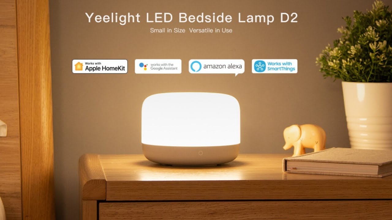 Altitud Motivar juez Yeelight LED BEDSIDE LAMP D2 Full Review - YouTube