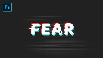 How to Create Glitch Text Effect for Beginners in Photoshop - Photoshop Tutorials