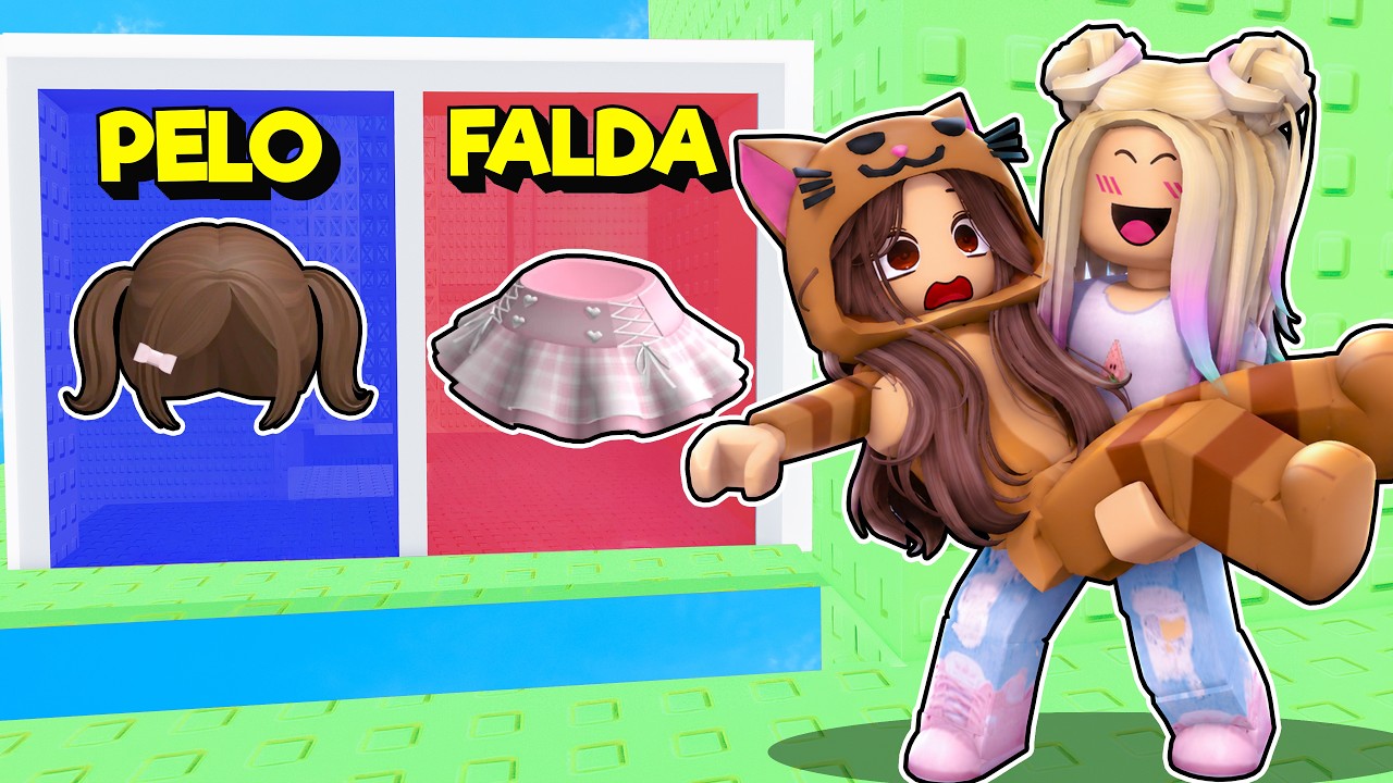 JUGAMOS la TORRE TROLL de QUE PREFIERES VERSIÓN ABRAZOS con Mandarina en Roblox