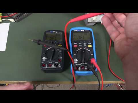 121GW EEVblog Multimeter Ohms Fluctuation - 121GW EEVblog Multimeter Ohms Fluctuation