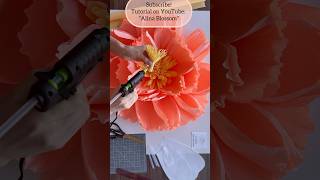 DIY Giant Paper Peony Tutorial
