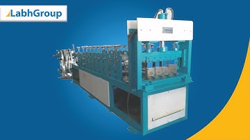 Ceiling grid making machine | Automatic metal ceiling grid manufacturing machine | Labh Group