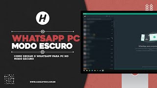 Como ATIVAR o MODO ESCURO no WHATSAPP PC! screenshot 4