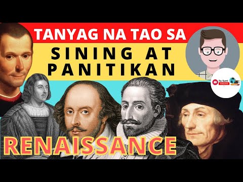 TANYAG NA TAO SA LARANGAN NG  SINING AT PANITIKAN | PANAHON NG RENAISSANCE | ARALING PANLIPUNAN 8