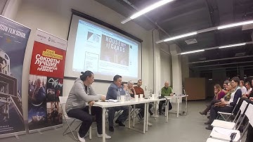 Клуб сценаристов. Разбор и обсуждение сериала Карточный домик/House of Cards. Moscow Film Schcool.