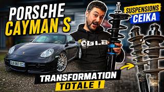 Cette modification change TOUT sur une Porsche Cayman S ! 😱 (Suspensions CEIKA)