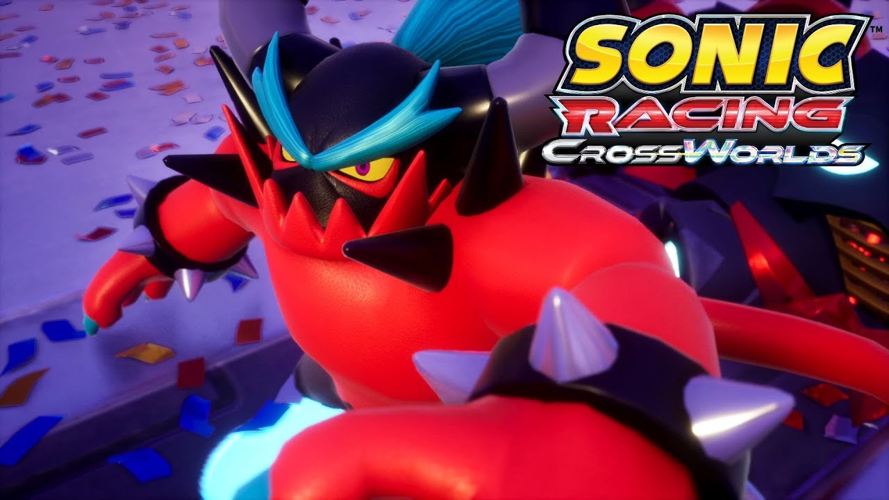 Zavok Gameplay - Sonic Racing: CrossWorlds