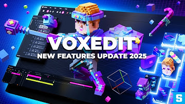 VoxEdit New Features March 2025 | The Sandbox