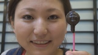 自分そっくり３Ｄチョコ   バレンタインでイベント