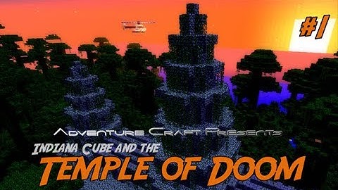 Temple of Doom (Minecraft Adventure Map) #1