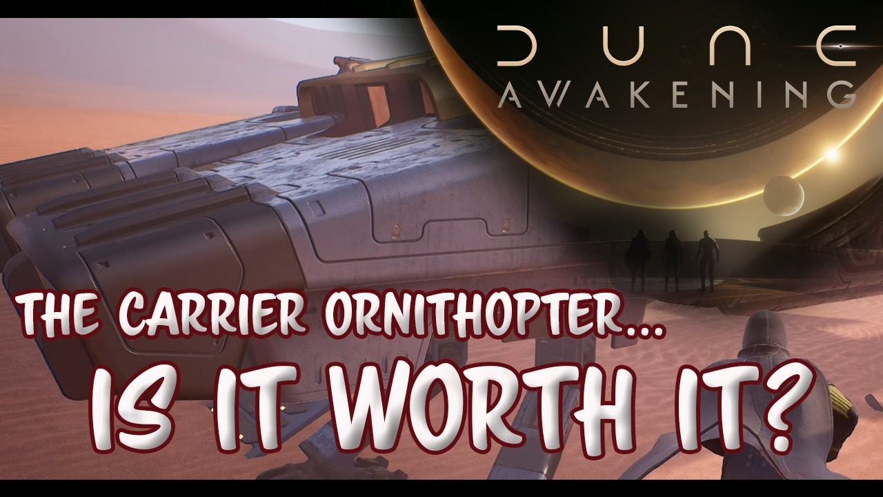 The Carrier Ornithopter, Do You Need It or Not?