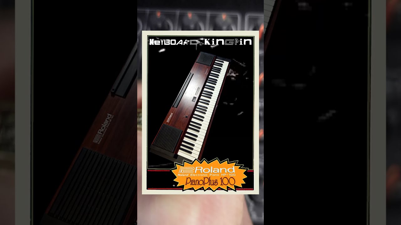 鍵盤楽器 Roland piano plus100 Vintage Roland Electronic Piano/Keyboard HP-100 Piano Plus