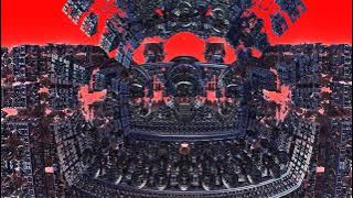 2-17-24 Mandelbulb 3D Fractal Animation 1C - Background / Screensaver / VJ Loop