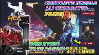How To Complete Puzzle Mission Get Jai Character Free | Free Web Event Dress Coming? screenshot 2
