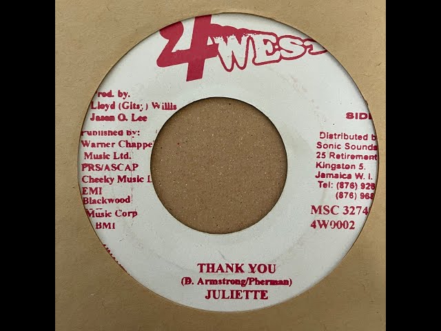 Juliette - Thank You【7-21324】