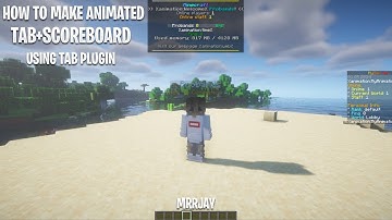 How To Make Animated Tab & ScoreBoard