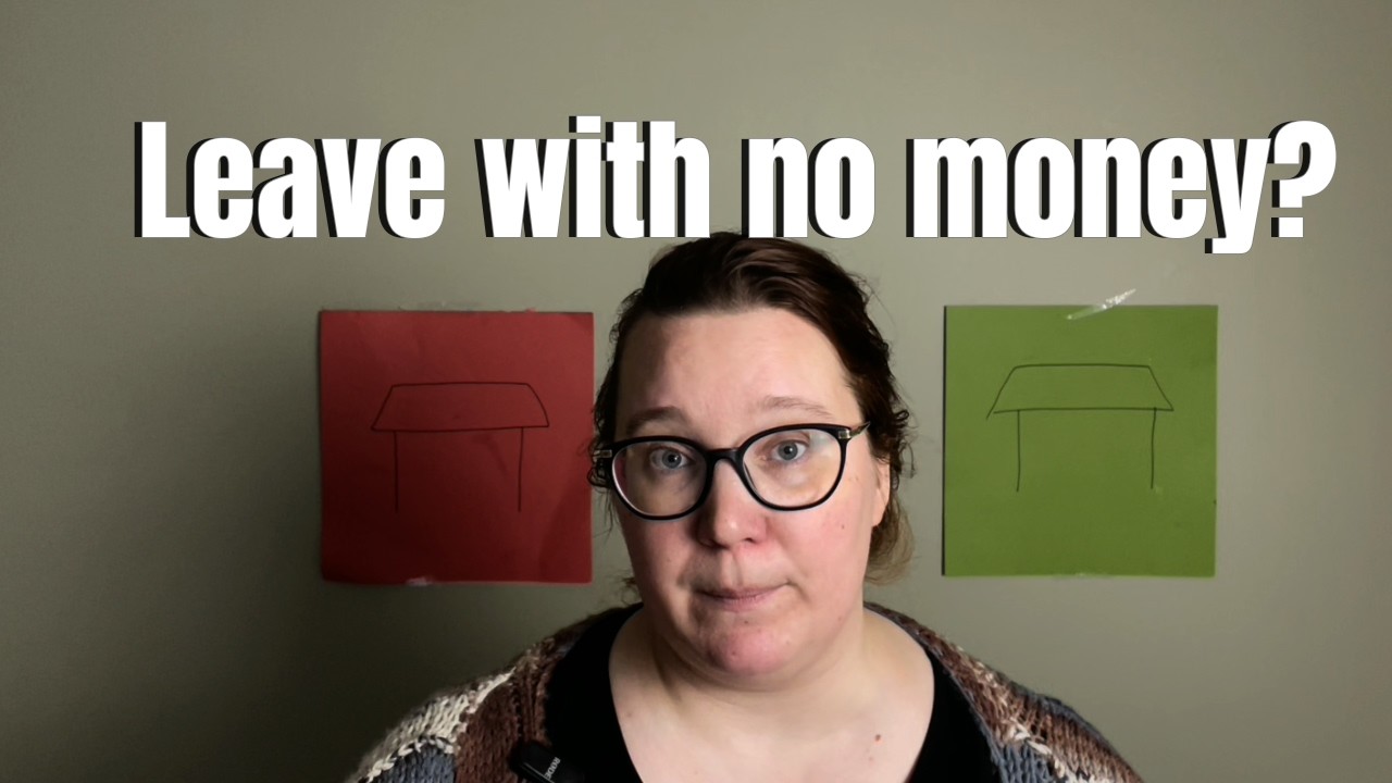 How to Leave a Narcissist With No Money - YouTube