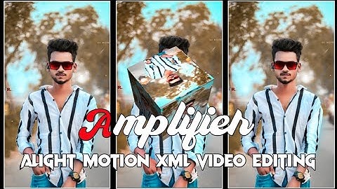 Amplifier - imran khan 🥀 Xml File | New Xml file | Alight Motion XML Video Editing #viral#song#lofi