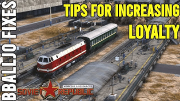How to increase Loaylty! | Workers and Resources: Soviet Republic