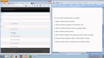 BestWebsitesDesigner.com tutorial explaining how to change module position in Joomla