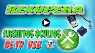 ✅ RECUPERAR ARCHIVOS OCULTOS DE MI (USB), RECUPERAR ARCHIVOS Y CARPETAS OCULTOS POR EL ANTIVIRUS