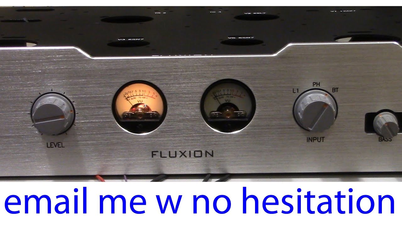 a preamp with VU meters assy ,1 AL280M very low AC residual noise