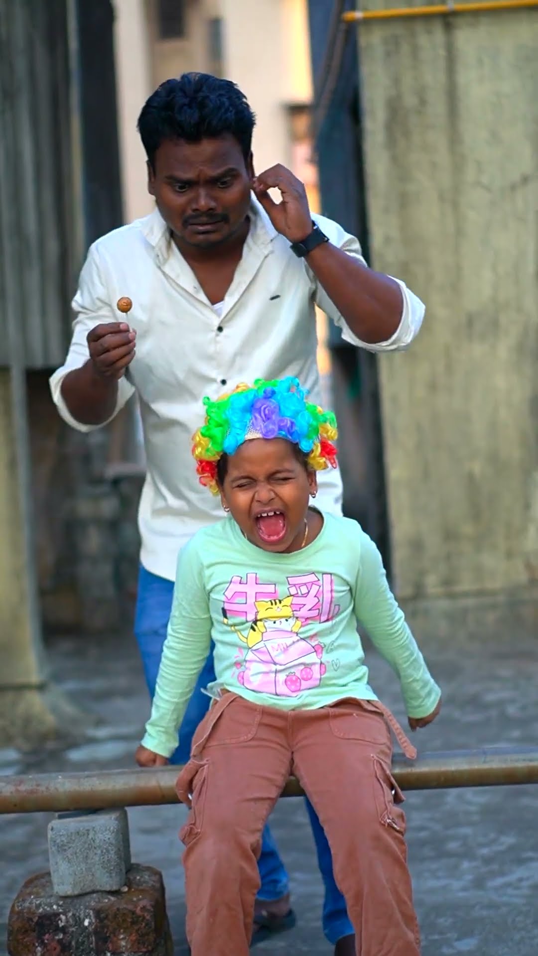 Lollipop ? ke liye aise kon rota hai ? ?  #shorts #funnyshorts #funnyvideo