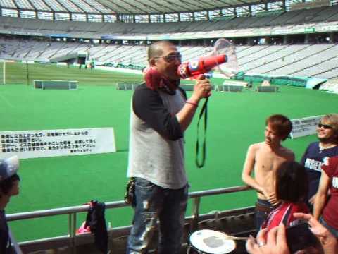 2012.05.13　ファジアーノ岡山対東京戦　勝利後団長講話