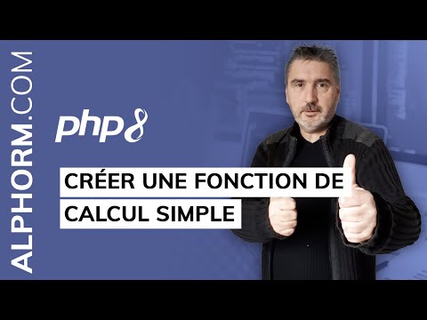 PHP 8 Training: How to Create a Simple Calculation Function - Video Tutorial