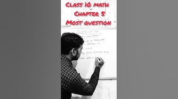 Class 10 math chapter 5 | samantar shreni most question #short