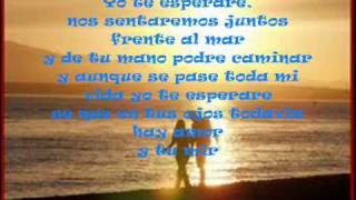 Yo te esperare (letra)