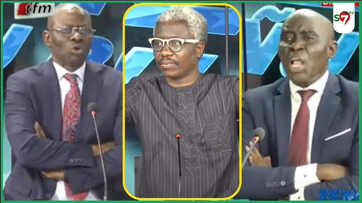Débat très houleux: ça ch@uffe entre Boubacar Camara et Tafsir Thioye "Limala Xamal... Waroma Waxli"