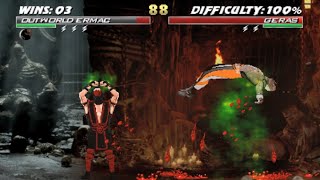 Mortal Kombat Fight 2024 - OUTWORLD ERMAC Gameplay Playthrough