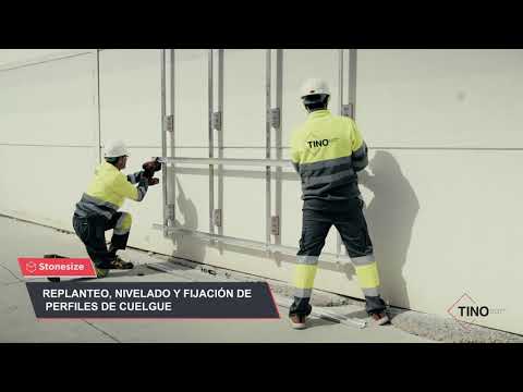 Fachada de piedra natural ultra-ligera | Instalación | Stonesize by TINO ®